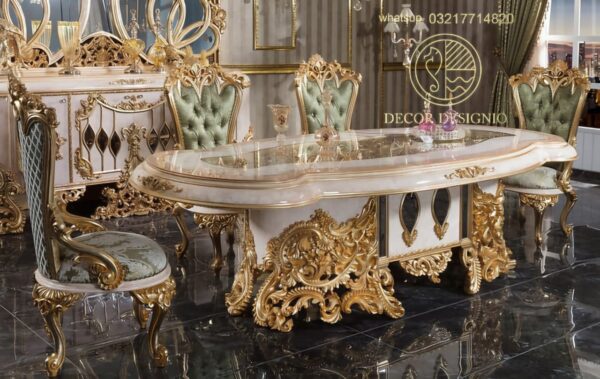 Luxury Bedroom Bed Set Décor Designo Furniture Chiniot Worldwide - Image 17