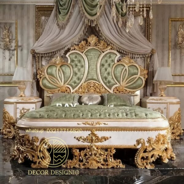 Luxury Bedroom Bed Set Décor Designo Furniture Chiniot Worldwide - Image 6