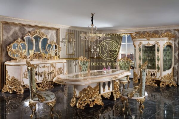 Luxury Bedroom Bed Set Décor Designo Furniture Chiniot Worldwide - Image 18