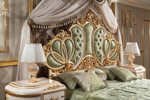Luxury Bedroom Bed Set Décor Designo Furniture Chiniot Worldwide - Image 3