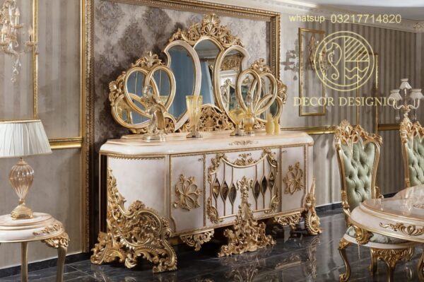 Luxury Bedroom Bed Set Décor Designo Furniture Chiniot Worldwide - Image 19