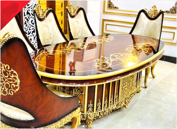 Round Dining Table – Luxury Modern Dining Tables for 4 & 6 | Glass & Marble Designs - Image 6