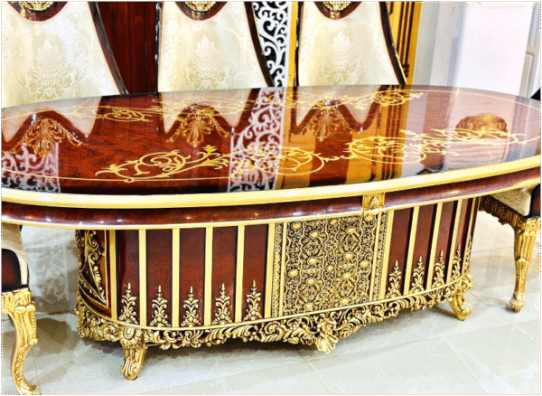 Round Dining Table – Luxury Modern Dining Tables for 4 & 6 | Glass & Marble Designs - Image 7