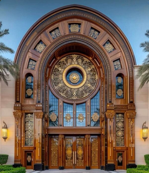 Black Front Door & Double Main Door Designs | Décor Designo Furniture - Image 19