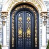 Black Front Door & Double Main Door Designs Décor Designo Furniture