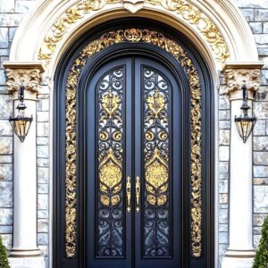 Black Front Door & Double Main Door Designs Décor Designo Furniture