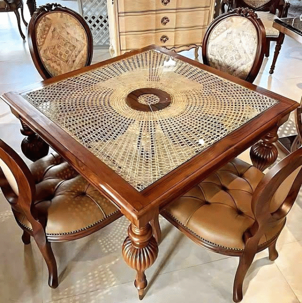 Round Dining Table – Luxury Modern Dining Tables for 4 & 6 | Glass & Marble Designs - Image 11