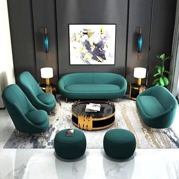 Luxury Sofa Designs in Pakistan with Cushion Covers | Elegant & Modern Living Room Ideas - Image 9