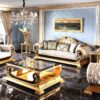 Luxury Sofa Designs in Pakistan with Cushion Covers | Elegant & Modern Living Room Ideas