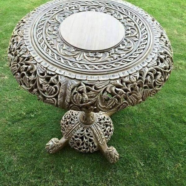Tables and Coffee Table – Wooden, Solid Wood, Round & Ottoman Coffee Table Designs for Modern - Image 16