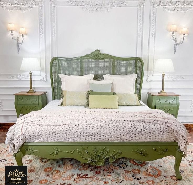 Luxury Cane Bed Design – Premium Wooden Cane Bed