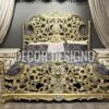 Luxury Solid Wood King Size Bed Design – Sheesham Wood Masterpiece