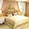 Luxury Solid Wood King Size Bed Design – Sheesham Wood Masterpiece