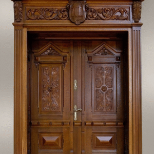 Premium Front Door Design – Main Wooden Doors Pakistan