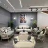 New Stylish Modern Italian Reclining Sofa Design Table Luxury Solid Wood Furniture – Décor Designo,