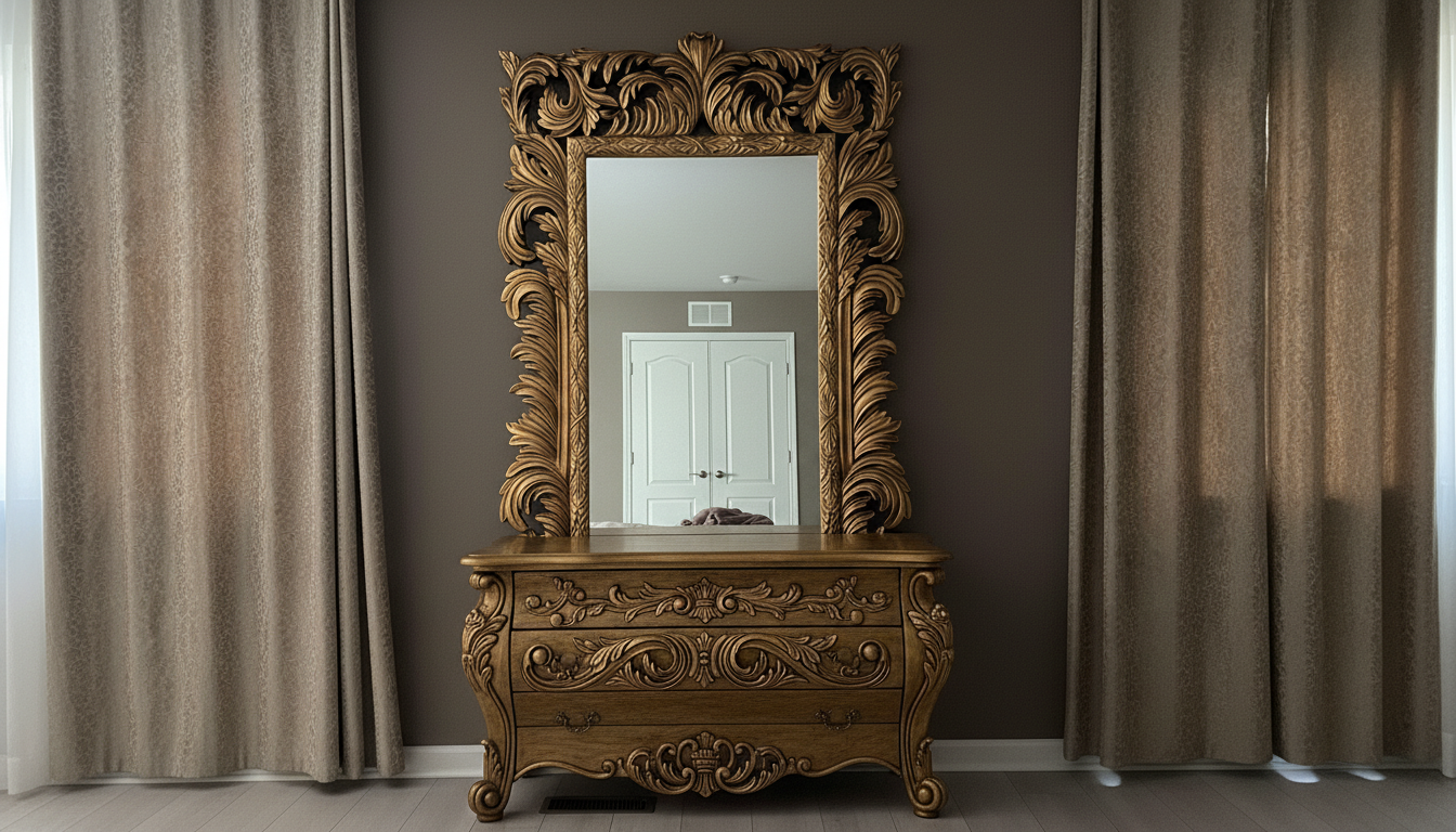 Elegant Wall Mirror Frame | Wooden Wall Mirror Frame 2026