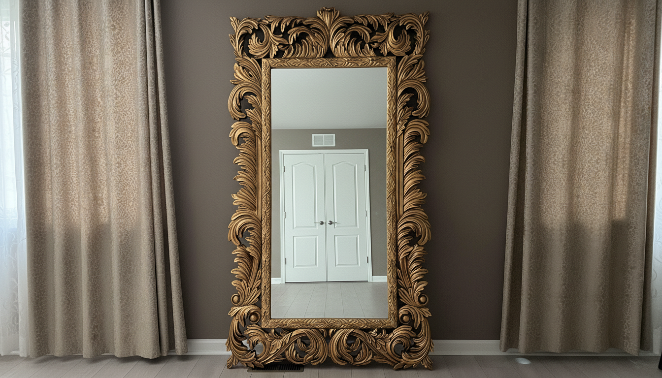 Elegant Wall Mirror Frame | Wooden Wall Mirror Frame 2026