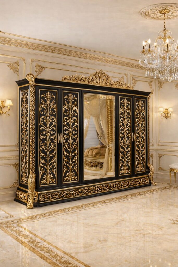 European-Bed-Storage-Cabinet-Modern-Bedroom-Storage-Solution