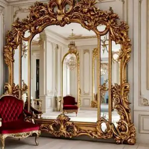 Wall-Mirror-Frame-Modern-Wooden-Decorative-Mirror-Frame-for-Home