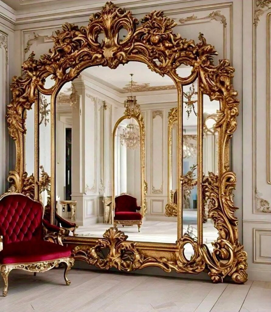 Wall-Mirror-Frame-Modern-Wooden-Decorative-Mirror-Frame-for-Home