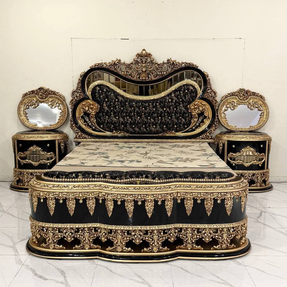 luxury bedroom bed set furniture