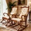 Chinioti Wooden Rocking Chair WR 002 Solid Wood