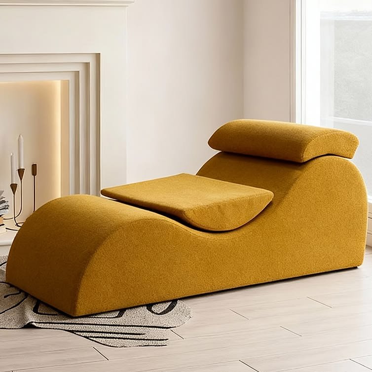 Curved Chaise Chair for Ultimate Relaxation Sofa Couch