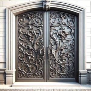 Luxury Chinioti Main Wooden Doors Decor Designo