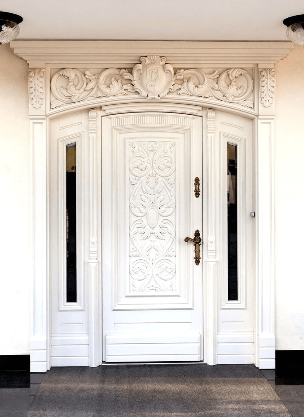 Luxury Chinioti Main Wooden Doors Decor Designo