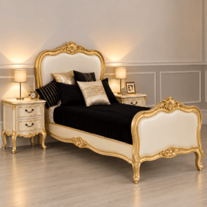 Solid Wood Single Bed Frame Sheesham Wood SB007