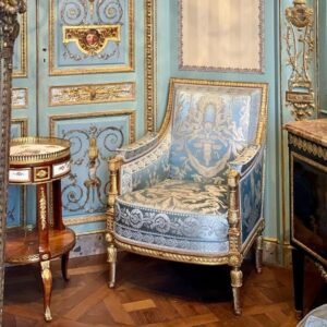 Solid Wood Accent Chair for Bedroom C004
