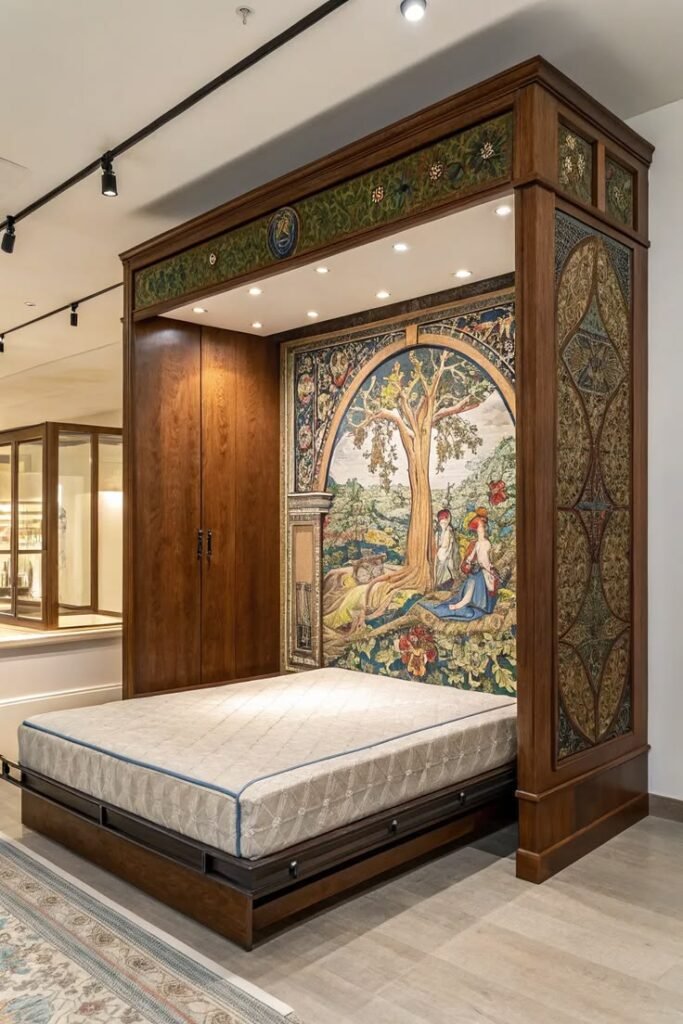 Premium Murphy Bed Elegant Space-Saving Wall Bed