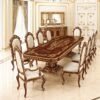 Premium Sheesham Dining Table Set Modern 8-Seater DT0009